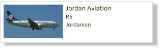 Jordan Aviation		 R5 Jordanien