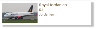 Royal Jordanian RJ Jordanien