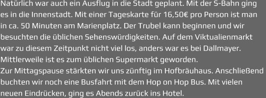 Der Blick auf das Vorfeld