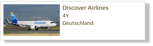 Discover Airlines 4Y Deutschland