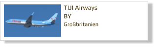 TUI Airways BY Großbritanien