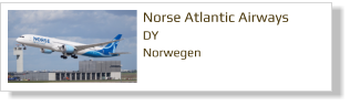 Norse Atlantic Airways DY Norwegen