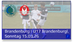 Brandenburg | U17 Brandenburgl. Sonntag 15.03.26