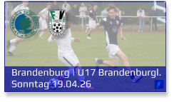 Brandenburg | U17 Brandenburgl. Sonntag 19.04.26
