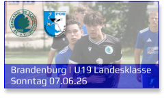 Brandenburg | U19 Landesklasse Sonntag 07.06.26