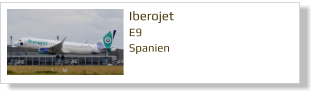 Iberojet	 E9 Spanien